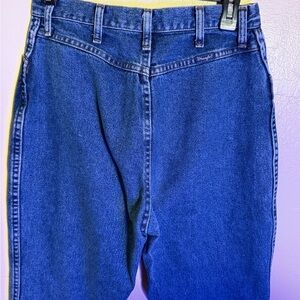 Wrangler Classic Blue Denim Boyfriend Baggy Jeans